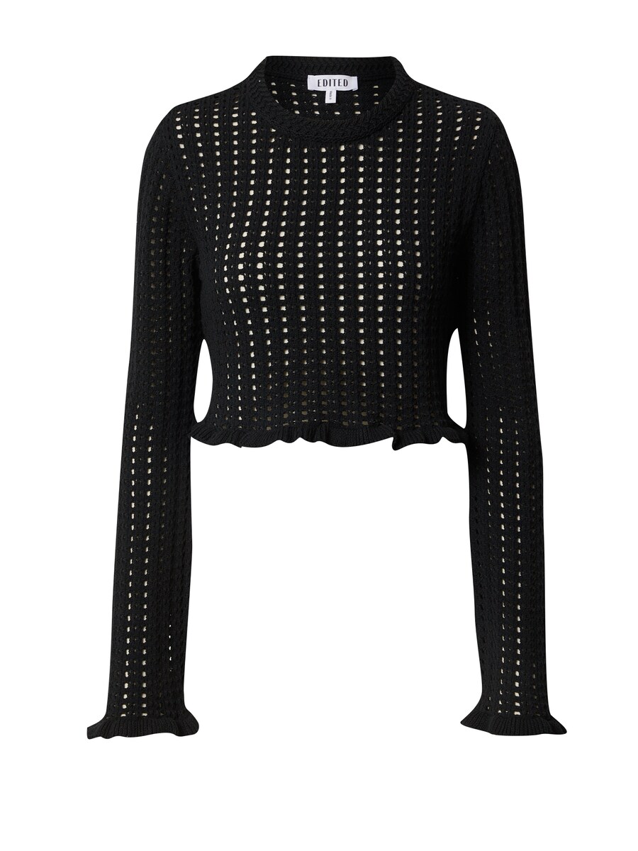Тонкий вязаный свитер EDITED Sweater Gila, черный
Тонкий вязаный свитер EDITED Sweater Gila, черный