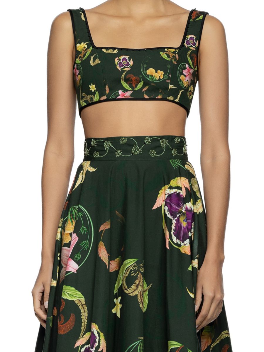 Укороченный хлопковый топ Amanda Marina Agua by Agua Bendita, цвет Multicolor
Укороченный хлопковый топ Amanda Marina Agua by Agua Bendita, цвет Multicolor