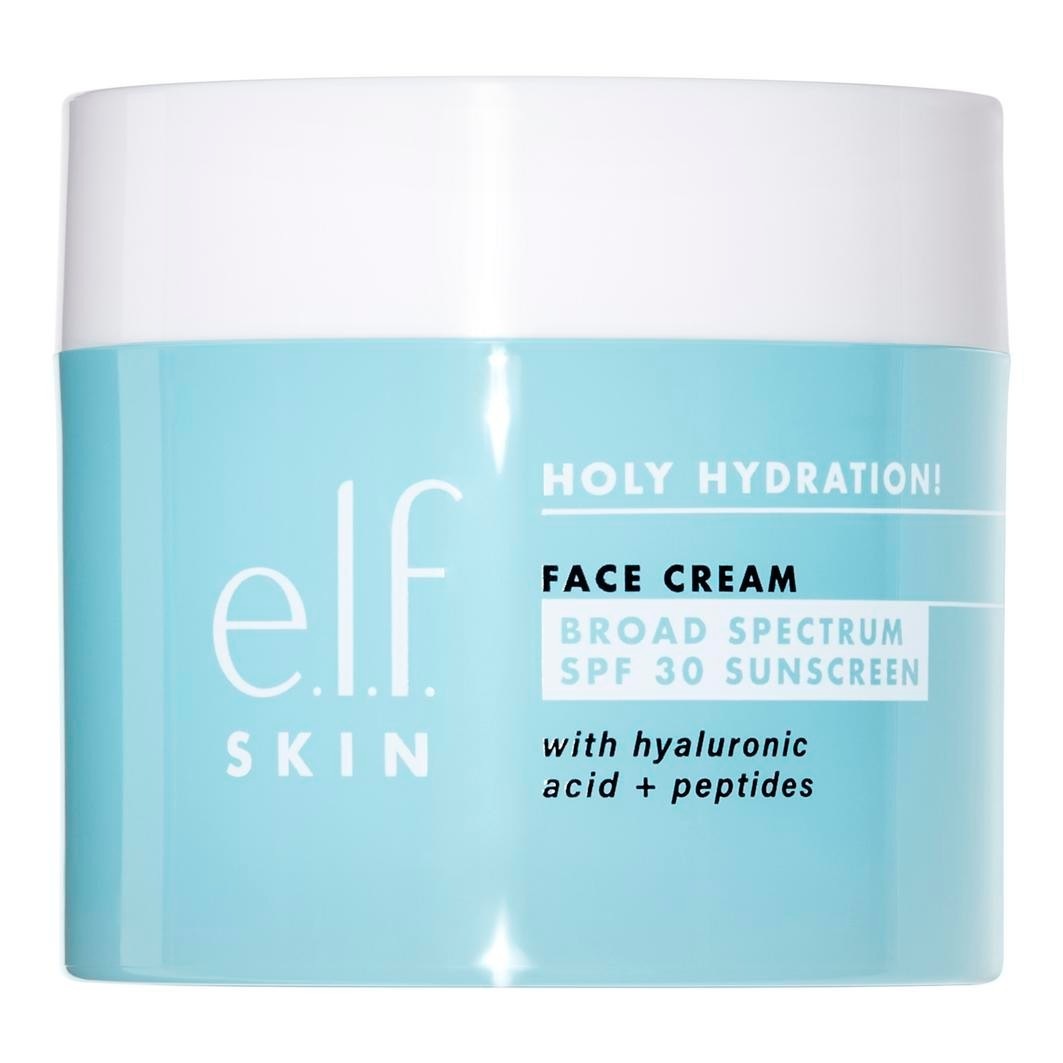Крем для лица holy hydration! face cream broad spectrum spf 30 sunscreen Elf Cosmetics, вес 50 гр.
Крем для лица holy hydration! face cream broad spectrum spf 30 sunscreen Elf Cosmetics, вес 50 гр.