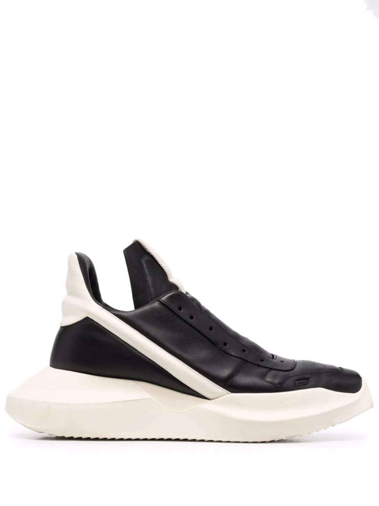 Rick Owens высокие кроссовки Geth Runner, черный 
Rick Owens высокие кроссовки Geth Runner, черный