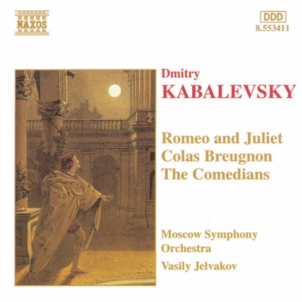 Диск CD Kabalevsky: Romeo & Juliet - Dmitry Borisovich Kabalevsky
Диск CD Kabalevsky: Romeo & Juliet - Dmitry Borisovich Kabalevsky