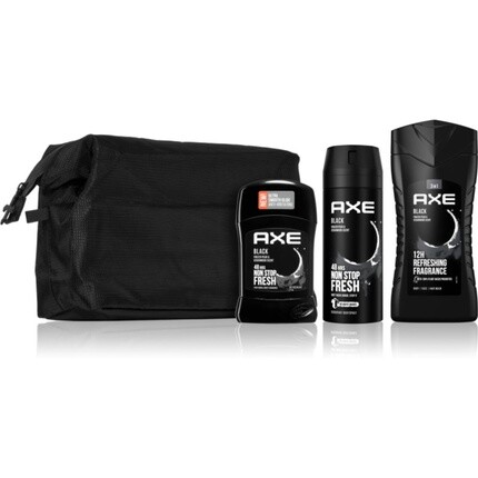 Axe Black kosm taška V23 спрчгель 250млдеоспрей 150мл тухэ део 90г Axe/Lynx
Axe Black kosm taška V23 спрчгель 250млдеоспрей 150мл тухэ део 90г Axe/Lynx