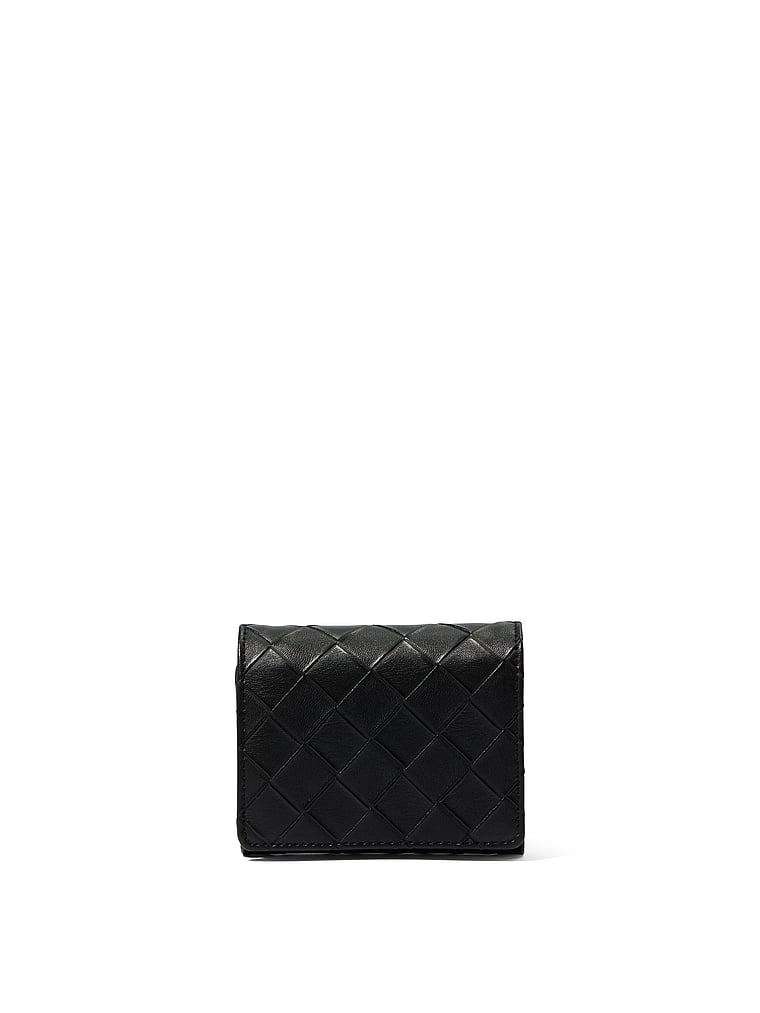Маленький кошелек с клапаном Victoria'S Secret, black woven
Маленький кошелек с клапаном Victoria'S Secret, black woven