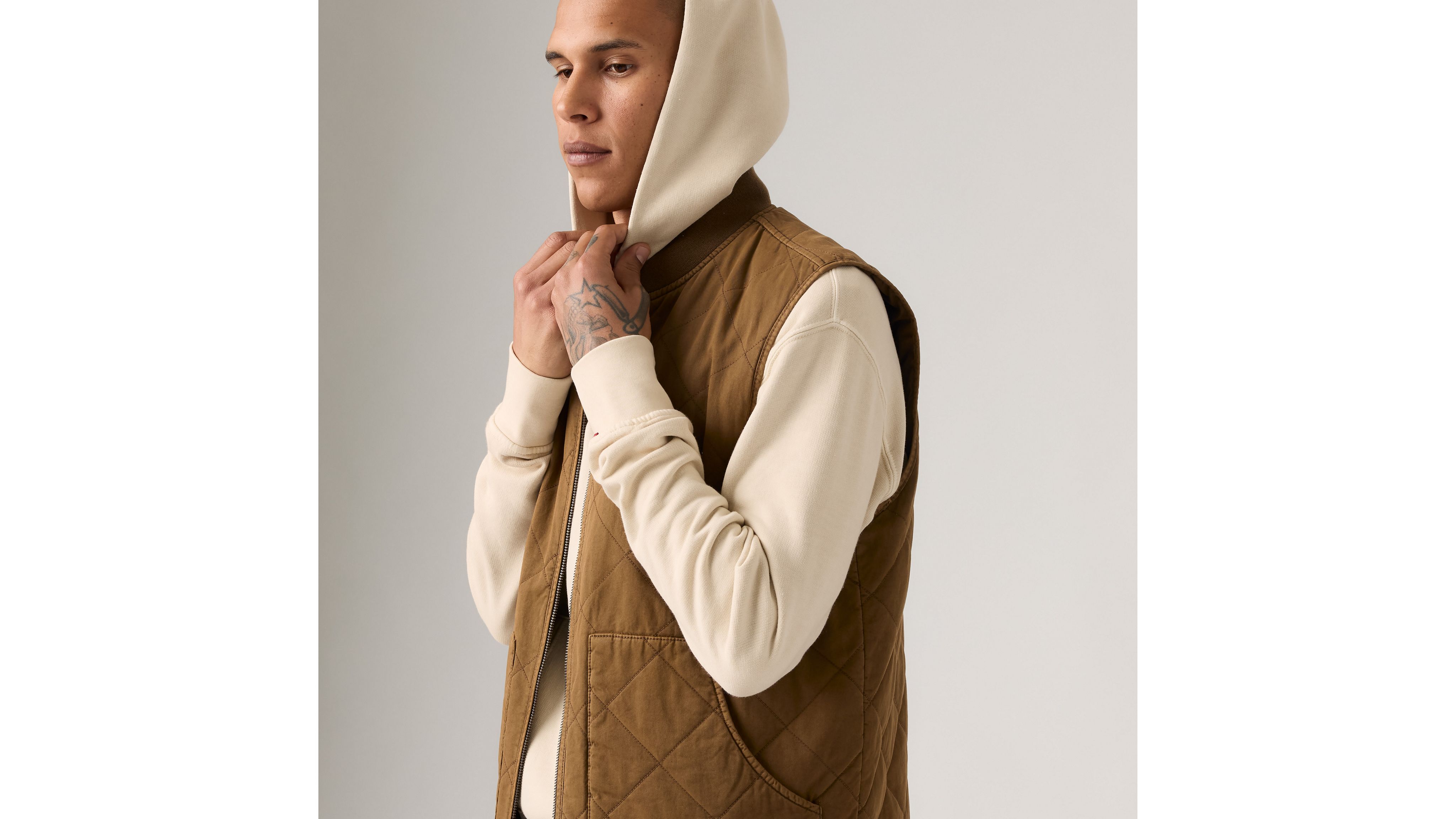 Стеганый жилет Levi's, Brown
Стеганый жилет Levi's, Brown