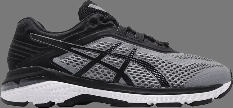 Кроссовки gt 2000 6 4e extra wide 'stone grey' Asics, серый 
Кроссовки gt 2000 6 4e extra wide 'stone grey' Asics, серый