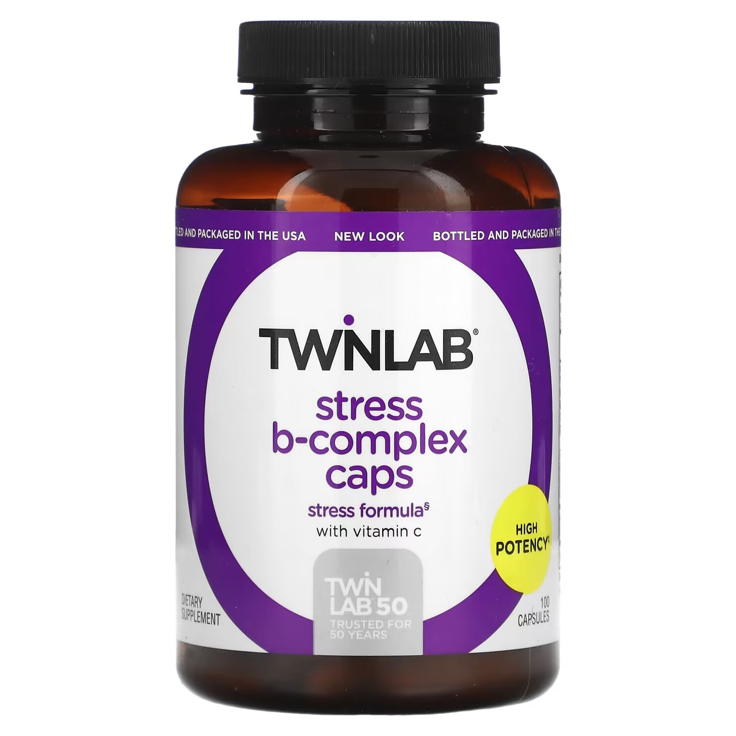 Twinlab Stress B-Complex Caps, 100 капсул
Twinlab Stress B-Complex Caps, 100 капсул