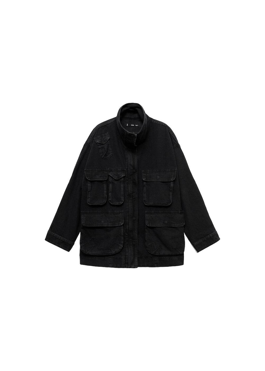 Куртка межсезонная MANGO Ramona, Black Denim
Куртка межсезонная MANGO Ramona, Black Denim