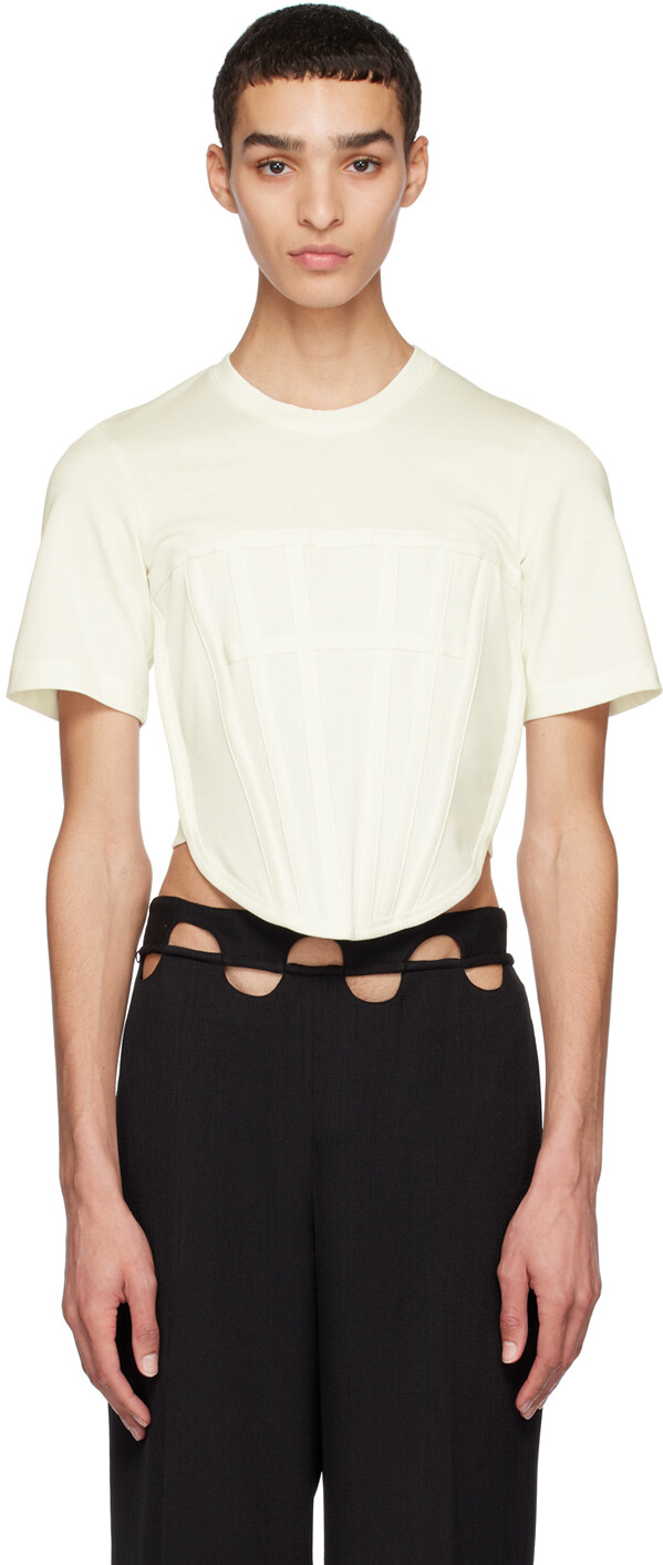 Футболка Off-White с корсетом Dion Lee, Черный, Футболка Off-White с корсетом Dion Lee
Футболка Off-White с корсетом Dion Lee, Черный, Футболка Off-White с корсетом Dion Lee