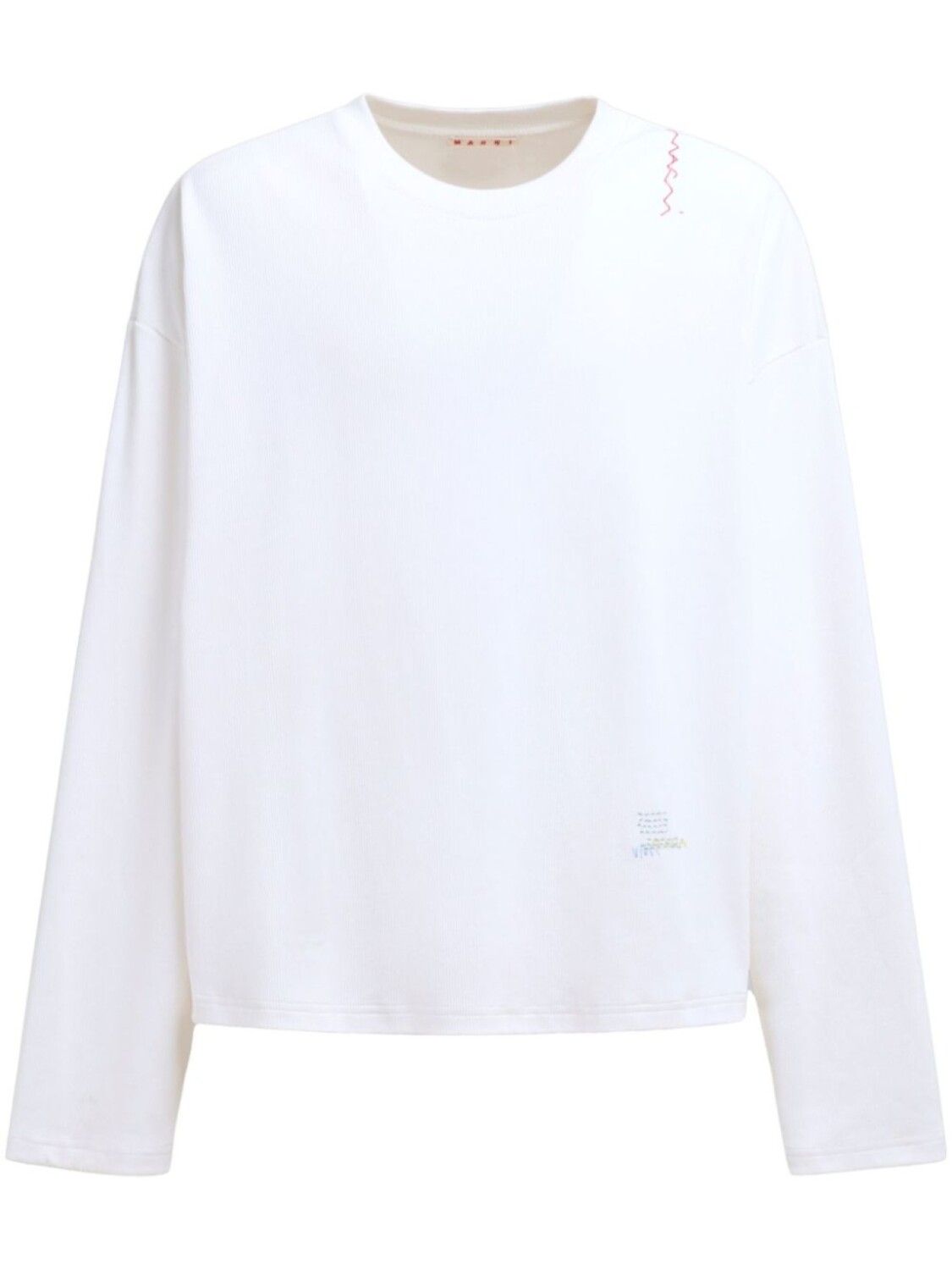 Marni футболка с вышитым логотипом, белый
Marni футболка с вышитым логотипом, белый