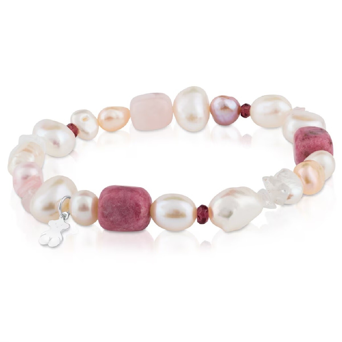 Браслет Tous Tous Pearls, серебро/жемчуг/родонит/гранат
Браслет Tous Tous Pearls, серебро/жемчуг/родонит/гранат