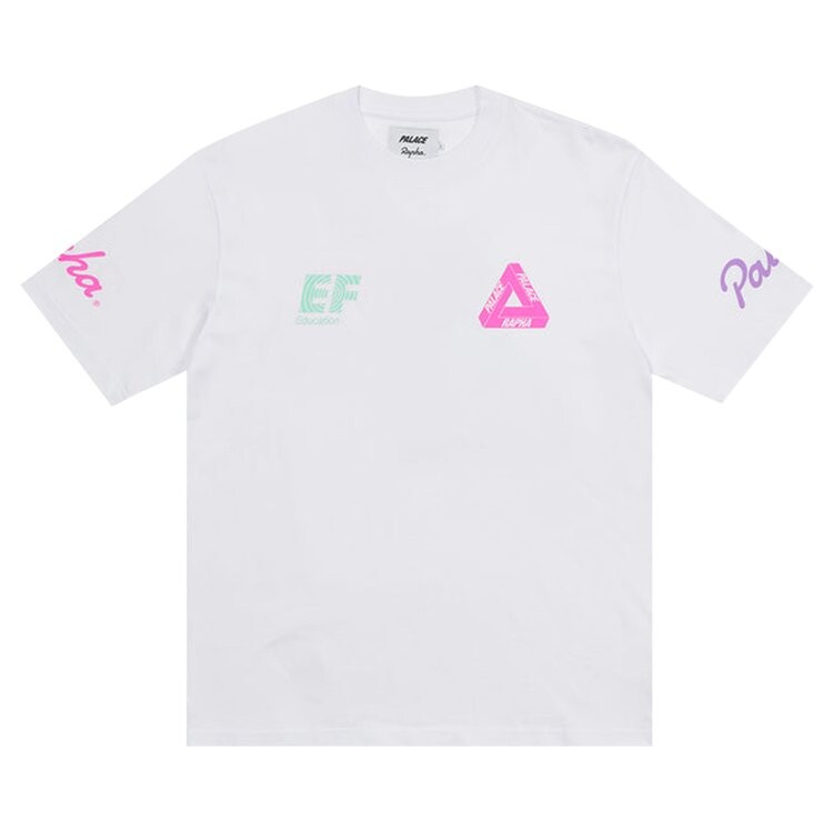 Футболка Palace x Rapha EF Education First T-Shirt 'White', белый 
Футболка Palace x Rapha EF Education First T-Shirt 'White', белый
