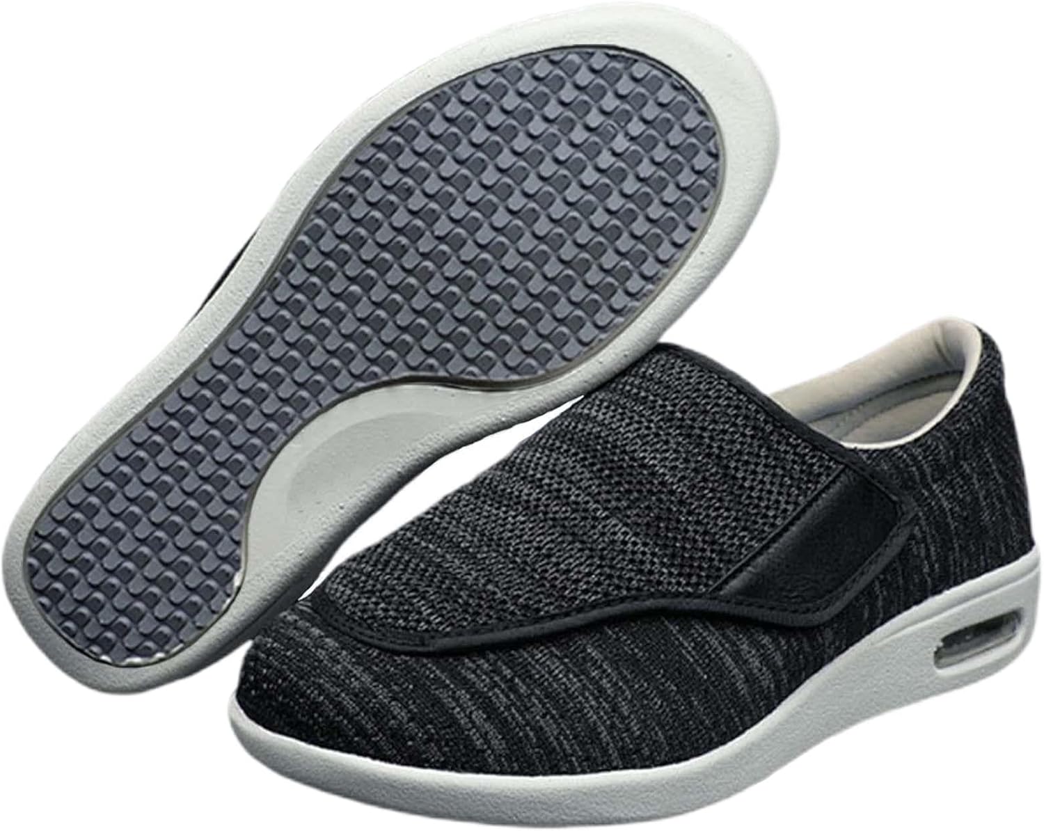 Мужские кроссовки широкого размера с регулируемой застежкой, легкие, дышащие, для опухших ног, отечности при ходьбе.5 для мужчин / 11.5 для женщин Generic, черный/серый
Мужские кроссовки широкого размера с регулируемой застежкой, легкие, дышащие, для опухших ног, отечности при ходьбе.5 для мужчин / 11.5 для женщин Generic, черный/серый