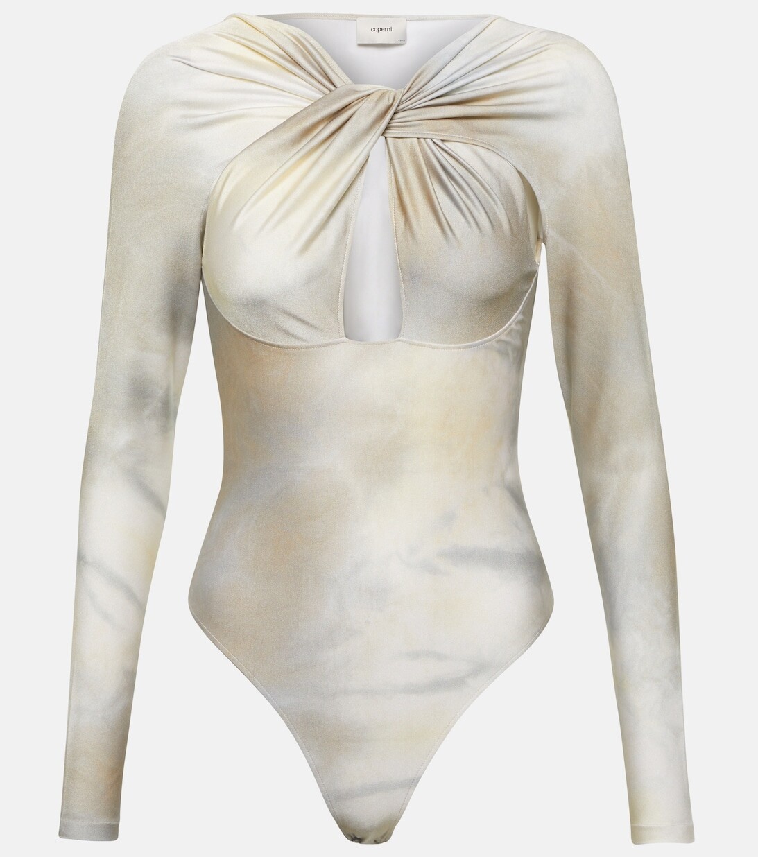 Боди из джерси с перекрестными узорами COPERNI, белый
Боди из джерси с перекрестными узорами COPERNI, белый