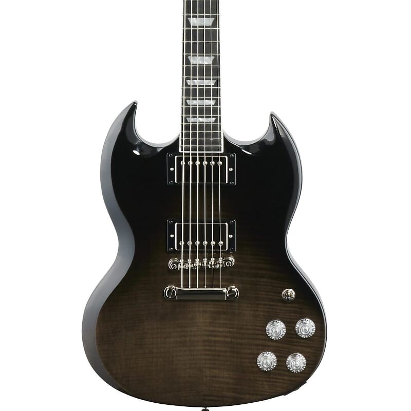 Электрогитара Epiphone SG Modern Figured, прозрачная черная Fade EISMFTBFNH1
Электрогитара Epiphone SG Modern Figured, прозрачная черная Fade EISMFTBFNH1