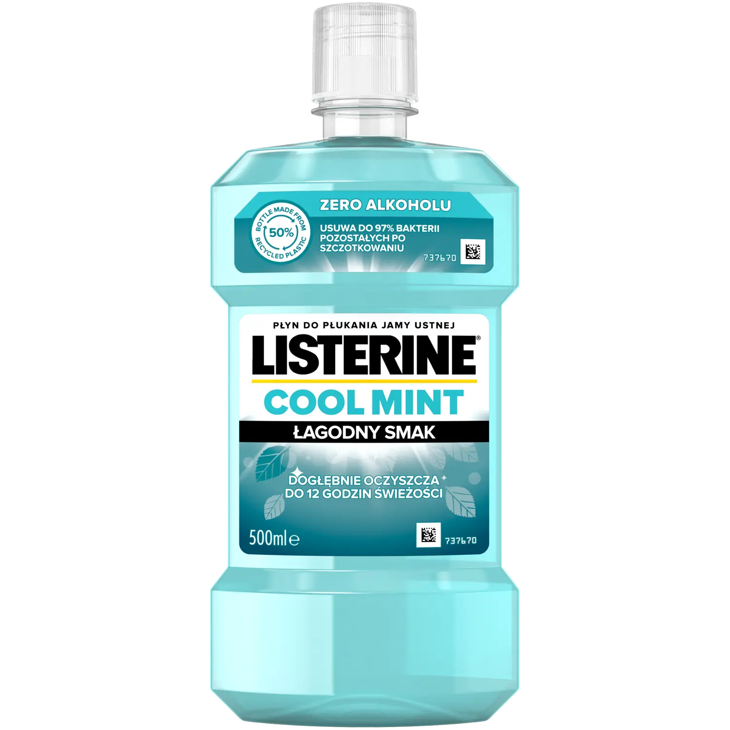 Listerine Cool Mint Zero жидкость для полоскания рта, 500 мл
Listerine Cool Mint Zero жидкость для полоскания рта, 500 мл