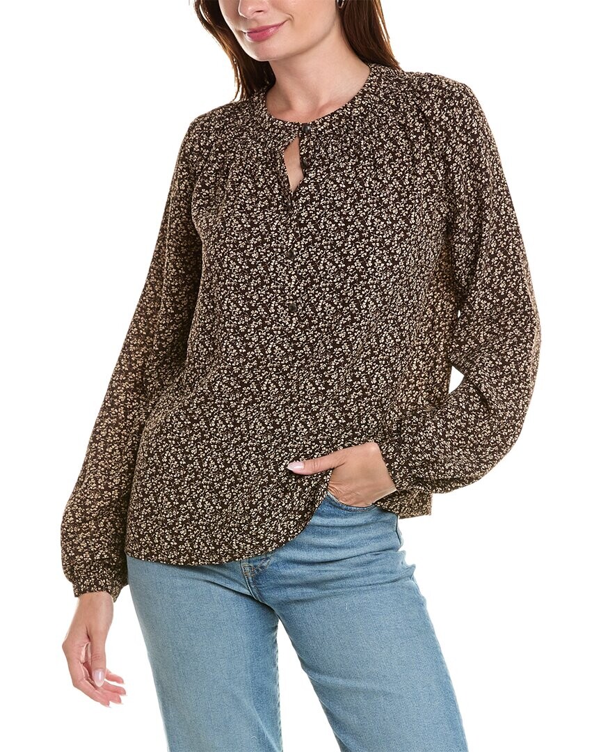 Крестьянская блузка Brooks Brothers, коричневый
Крестьянская блузка Brooks Brothers, коричневый