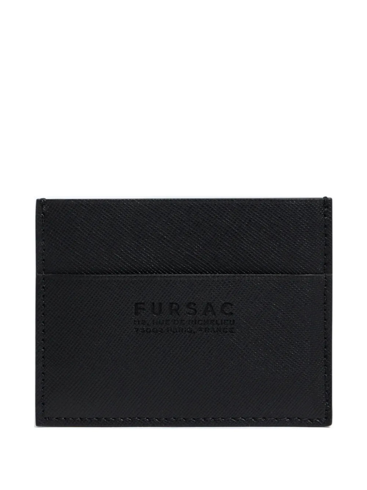 Визитница с тисненым логотипом FURSAC, черный
Визитница с тисненым логотипом FURSAC, черный