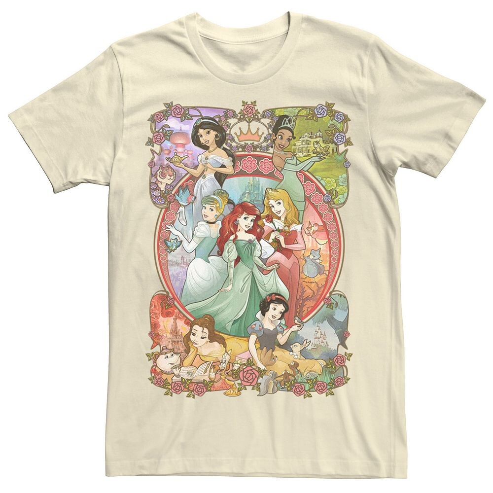Мужская классическая футболка с коллажем из мультфильмов «Принцесса Диснея» Disney, цвет Natural
Мужская классическая футболка с коллажем из мультфильмов «Принцесса Диснея» Disney, цвет Natural