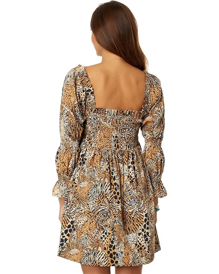 Платье Lilly Pulitzer Beyonca Long Sleeve Smock, цвет Rattan Walk On The Wild Side
Платье Lilly Pulitzer Beyonca Long Sleeve Smock, цвет Rattan Walk On The Wild Side