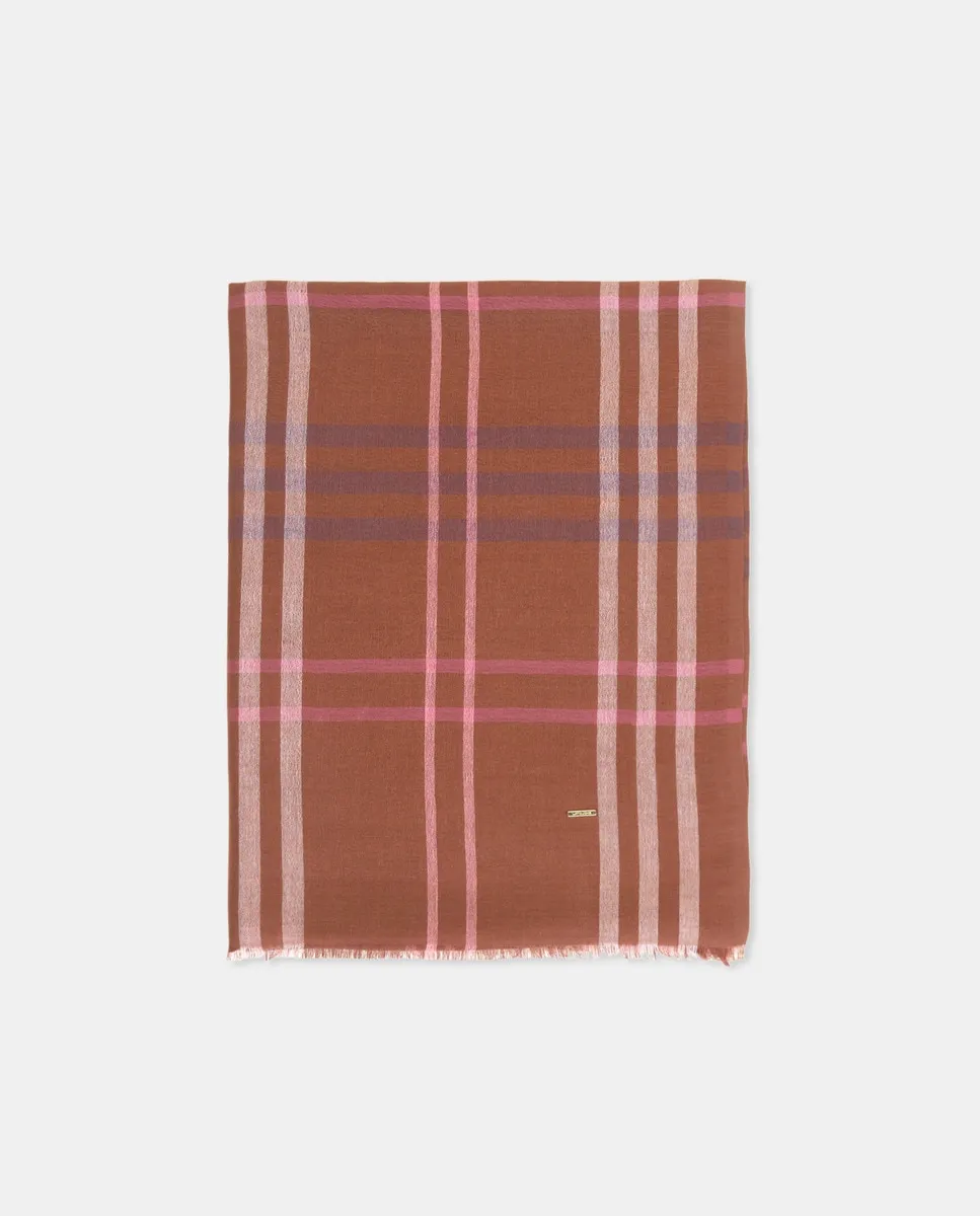 Шарф в клетку Latouche, фиолетовый
Шарф в клетку Latouche, фиолетовый