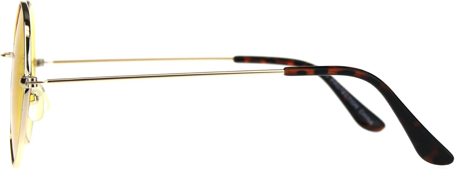 Круглые восьмиугольные солнцезащитные очки в винтажном стиле, тонкие металлические, модные, с цветными линзами, защита от УФ-излучения UV 400 PASTL, Gold (Yellow)
Круглые восьмиугольные солнцезащитные очки в винтажном стиле, тонкие металлические, модные, с цветными линзами, защита от УФ-излучения UV 400 PASTL, Gold (Yellow)