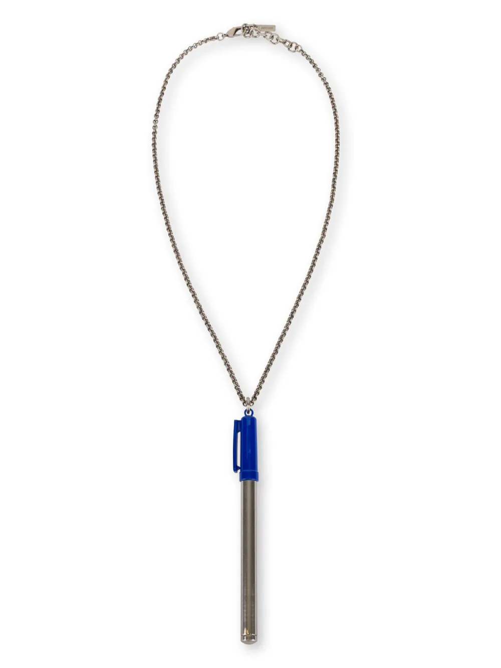 Цепочка на шею с подвеской Moschino, синий
Цепочка на шею с подвеской Moschino, синий