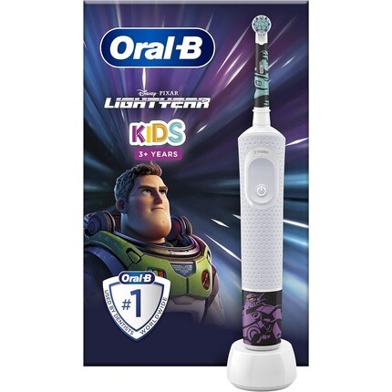 Oral-B Детская электрическая зубная щетка с ручкой и щеткой в виде Базза Лайтера Disney — от 3 лет и старше
Oral-B Детская электрическая зубная щетка с ручкой и щеткой в виде Базза Лайтера Disney — от 3 лет и старше