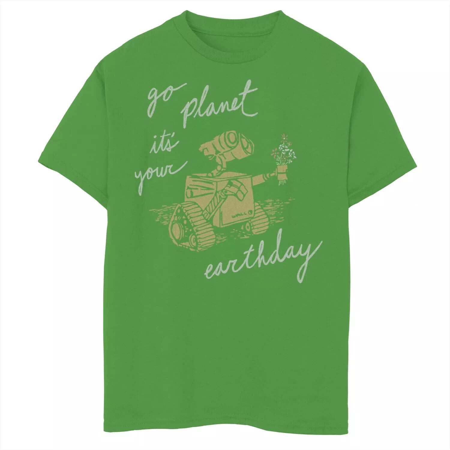 Футболка Wall-E Disney/Pixar для мальчиков 8–20 Go Planet с рисунком «Это твой день Земли» Licensed Character
Футболка Wall-E Disney/Pixar для мальчиков 8–20 Go Planet с рисунком «Это твой день Земли» Licensed Character