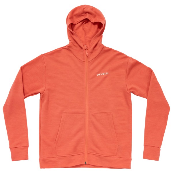 Женская повседневная толстовка с капюшоном на молнии - куртка из мериносовой шерсти Devold, красный
Женская повседневная толстовка с капюшоном на молнии - куртка из мериносовой шерсти Devold, красный