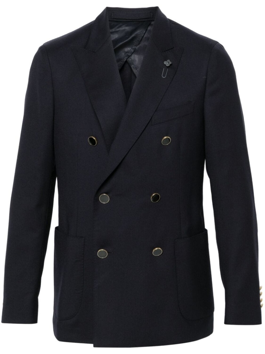 Lardini пиджак с логотипом, синий
Lardini пиджак с логотипом, синий