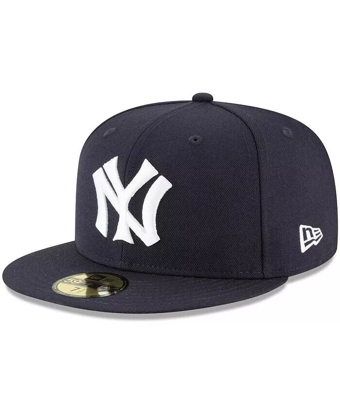 Мужская темно-синяя шляпа New York Yankees Cooperstown Collection Wool 59FIFTY New Era, синий
Мужская темно-синяя шляпа New York Yankees Cooperstown Collection Wool 59FIFTY New Era, синий