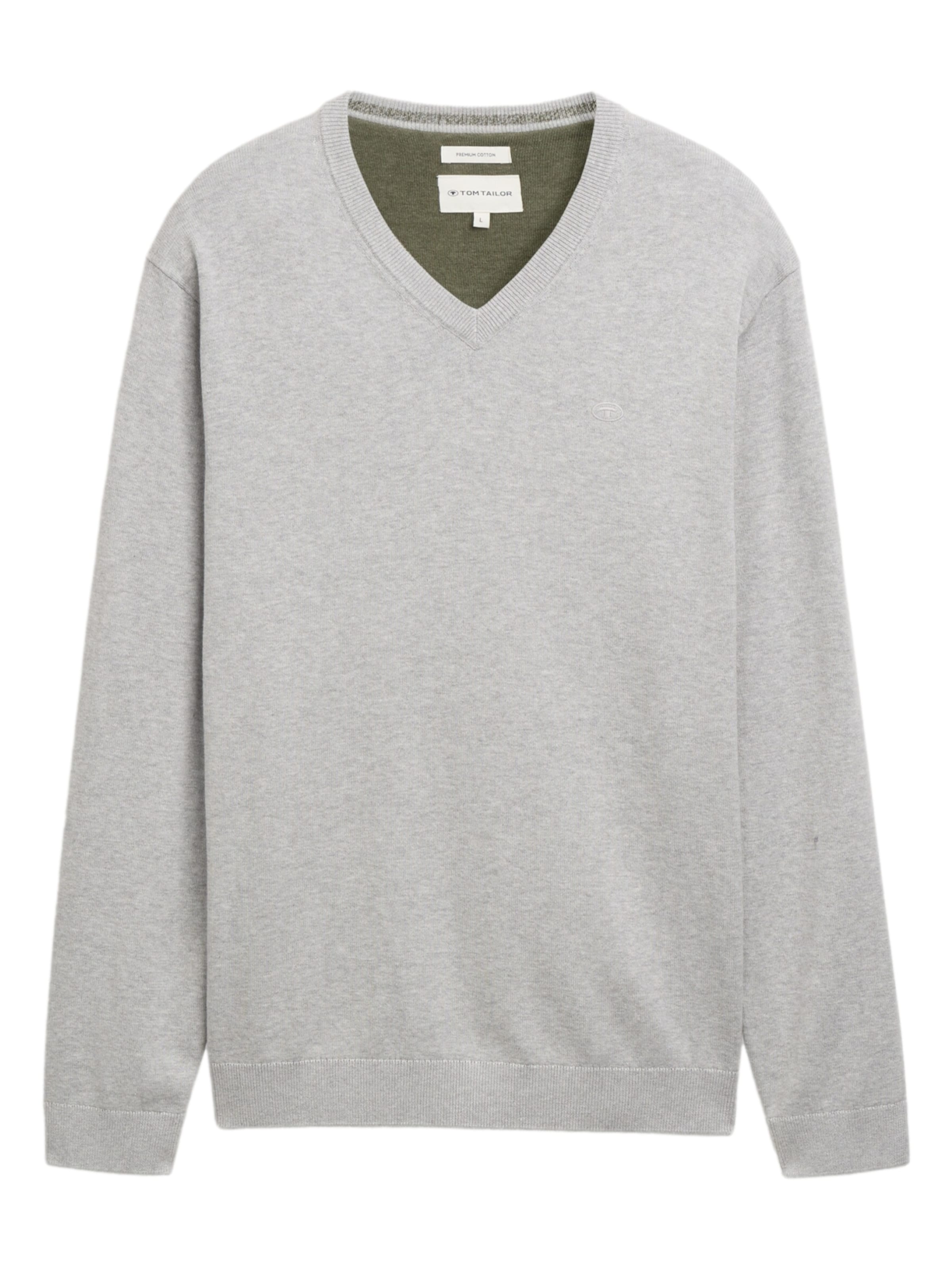 TOM TAILOR Свитер в крапчато-сером цвете
TOM TAILOR Свитер в крапчато-сером цвете