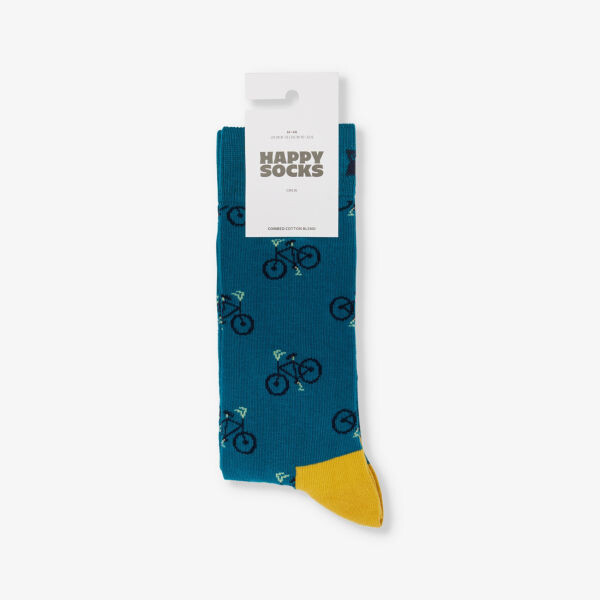 Носки для велосипедистов из эластичной хлопчатобумажной смеси Happy Socks, бирюзовый
Носки для велосипедистов из эластичной хлопчатобумажной смеси Happy Socks, бирюзовый