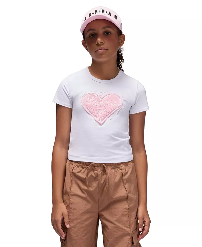 Футболка с длинным рукавом Tree Etch для девочек 7-16 лет Jordan, белый
Футболка с длинным рукавом Tree Etch для девочек 7-16 лет Jordan, белый