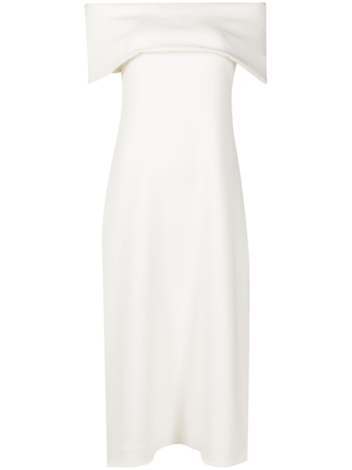 Платье миди с открытыми плечами Gloria Coelho, белый
Платье миди с открытыми плечами Gloria Coelho, белый
