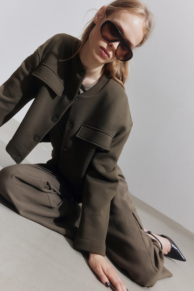 Спортивный кардиган H&M, зеленый
Спортивный кардиган H&M, зеленый