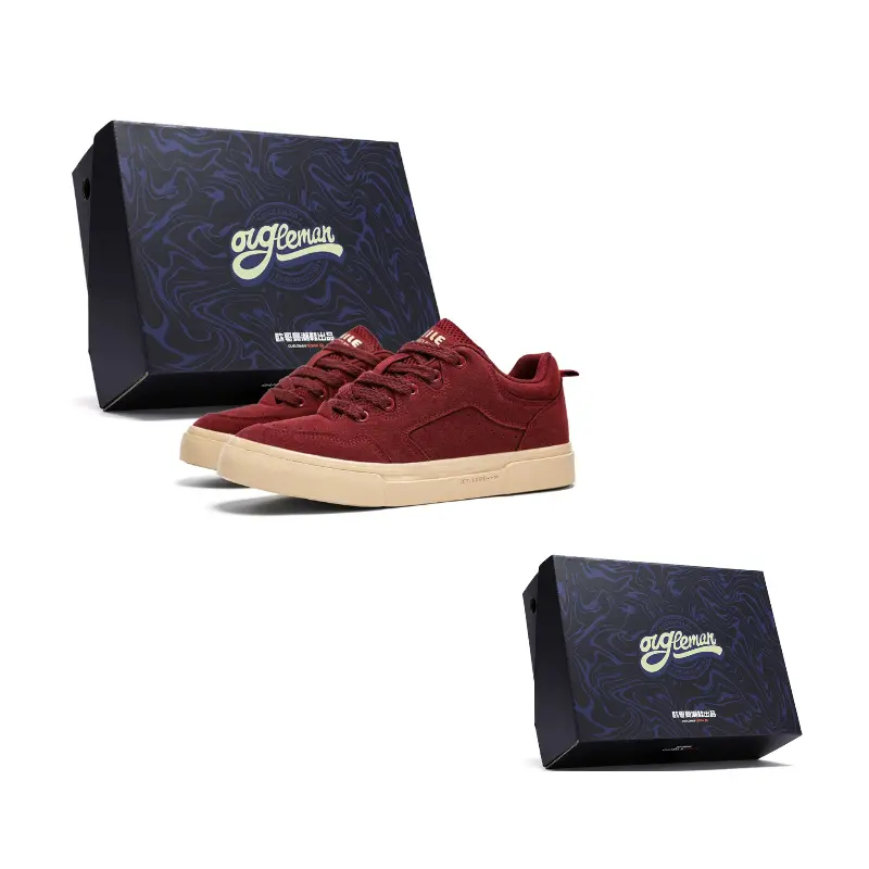 OUGLEMEN Кроссовки Red Snake Welcoming Spring Collection Low Top для скейтбординга мужские коробка Бордовые, цвет Burgundy
OUGLEMEN Кроссовки Red Snake Welcoming Spring Collection Low Top для скейтбординга мужские коробка Бордовые, цвет Burgundy