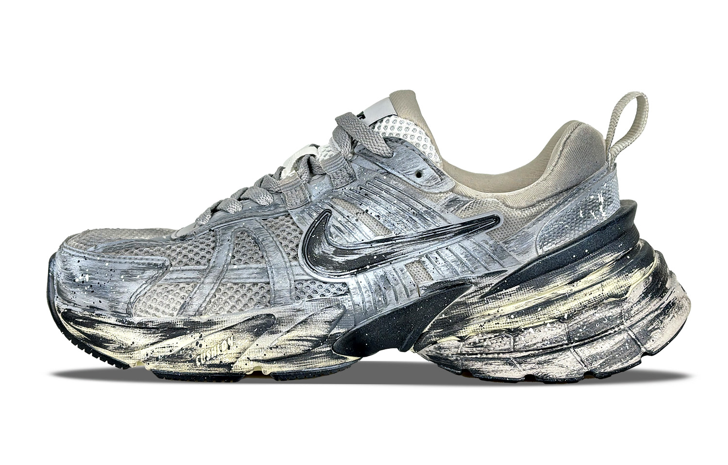 Nike V2K Run амортизирующие нескользящие кроссовки low-top женские silver black
Nike V2K Run амортизирующие нескользящие кроссовки low-top женские silver black