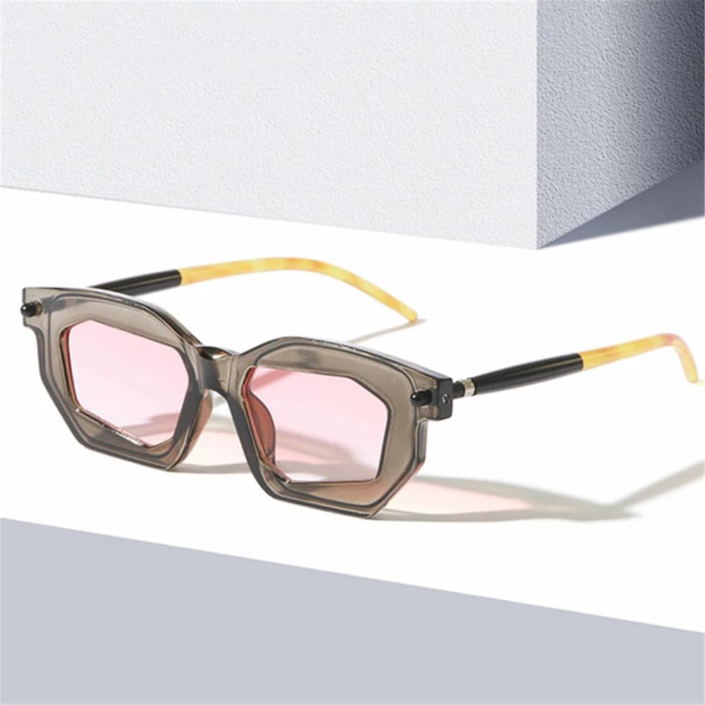 Солнцезащитные очки UV400 с двухцветной прозрачной отделкой и заклепками в стиле панк для женщин и мужчин, для бега и занятий спортом на открытом воздухе UYPTK, Black Black
Солнцезащитные очки UV400 с двухцветной прозрачной отделкой и заклепками в стиле панк для женщин и мужчин, для бега и занятий спортом на открытом воздухе UYPTK, Black Black