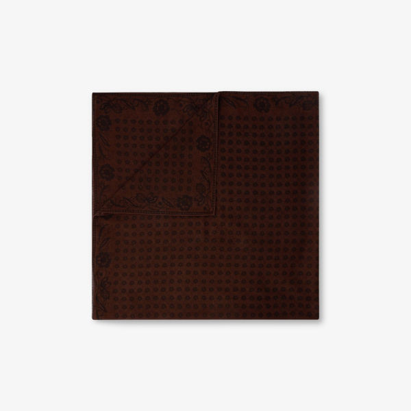 Шарф шелковый Soeur с принтом, бордовый / черный
Шарф шелковый Soeur с принтом, бордовый / черный