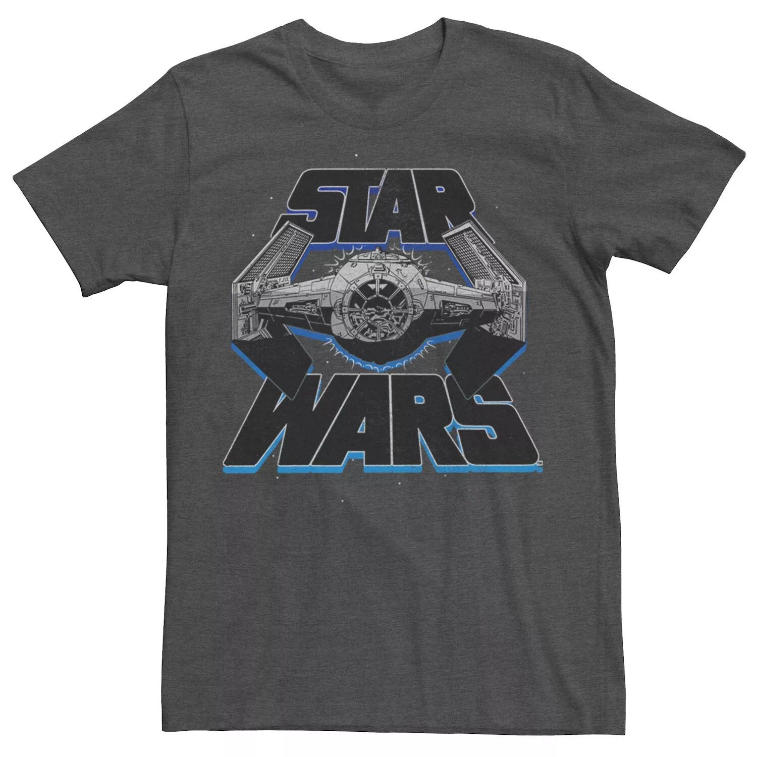Мужская футболка Tie Fighter Between The Slant с графическим логотипом Star Wars
Мужская футболка Tie Fighter Between The Slant с графическим логотипом Star Wars