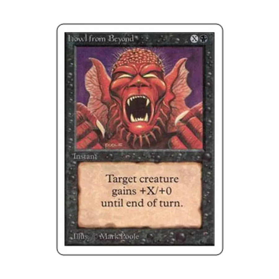 CCG Вой из-за пределов (С), MTG - Unlimited
CCG Вой из-за пределов (С), MTG - Unlimited