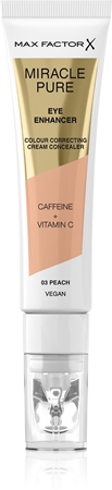 Крем-консилер против отечности и темных кругов Max Factor Miracle Pure, 03 Peach 10 ml
Крем-консилер против отечности и темных кругов Max Factor Miracle Pure, 03 Peach 10 ml