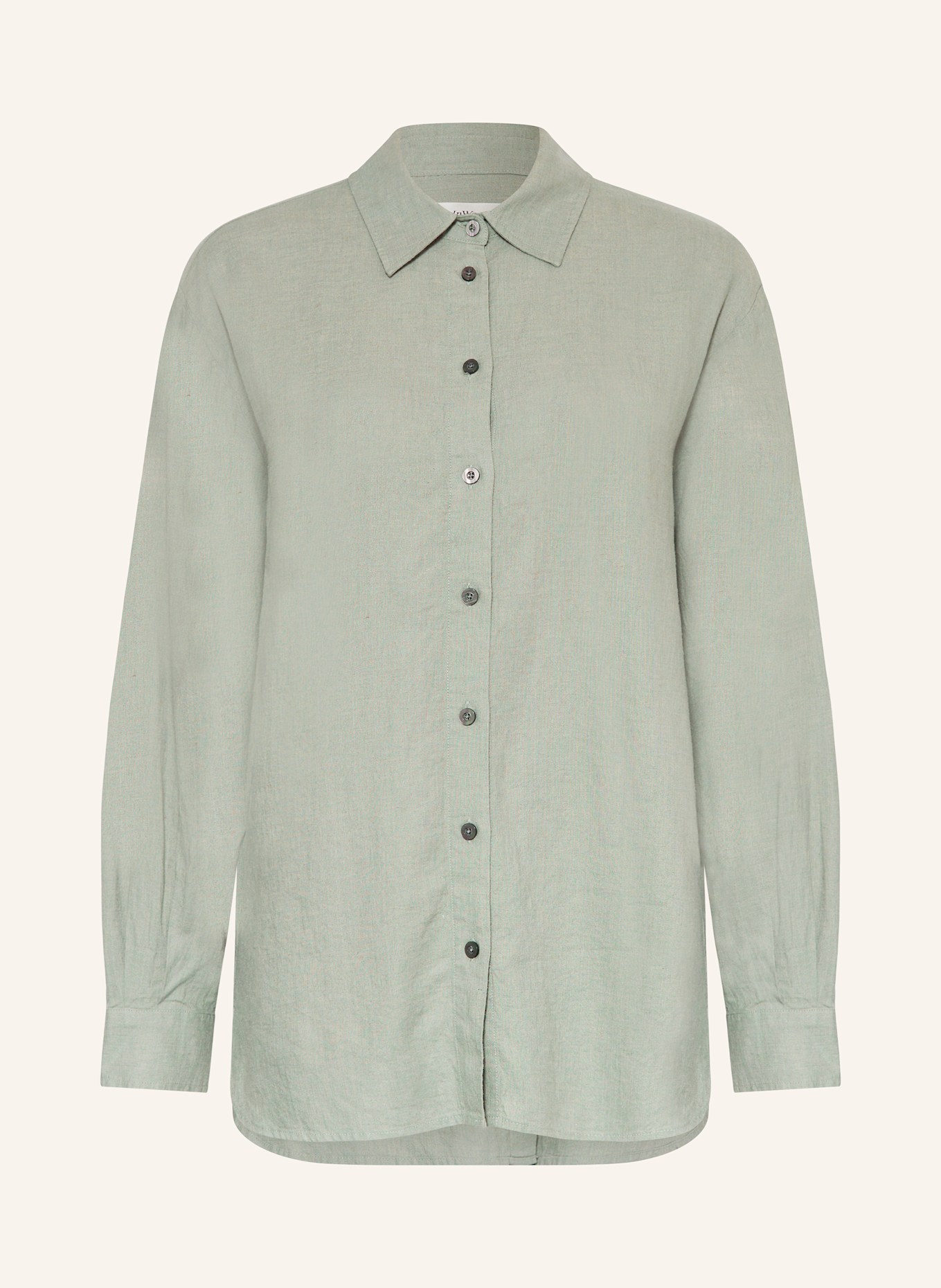 Рубашка блузка sannieliw с льном Inwear, зеленый
Рубашка блузка sannieliw с льном Inwear, зеленый