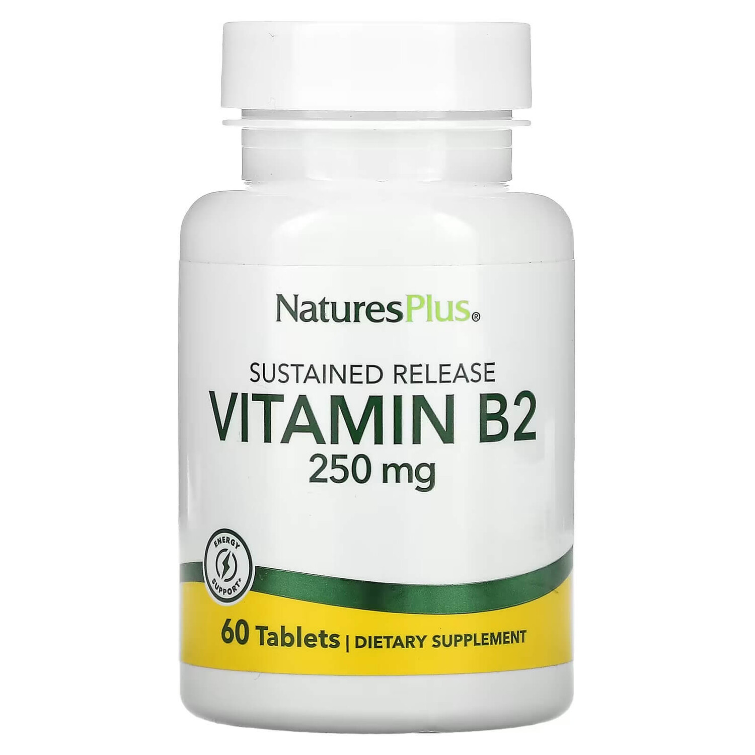 Витамин В2 NaturesPlus, 60 таблеток
Витамин В2 NaturesPlus, 60 таблеток