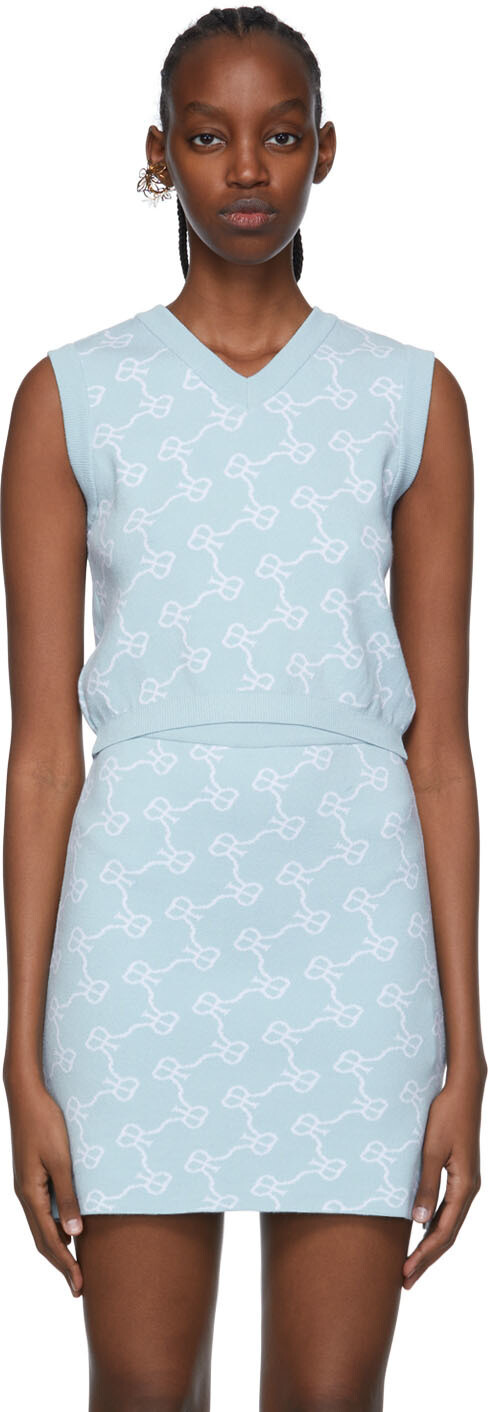 Синий вискозный жилет Rokh
Синий вискозный жилет Rokh