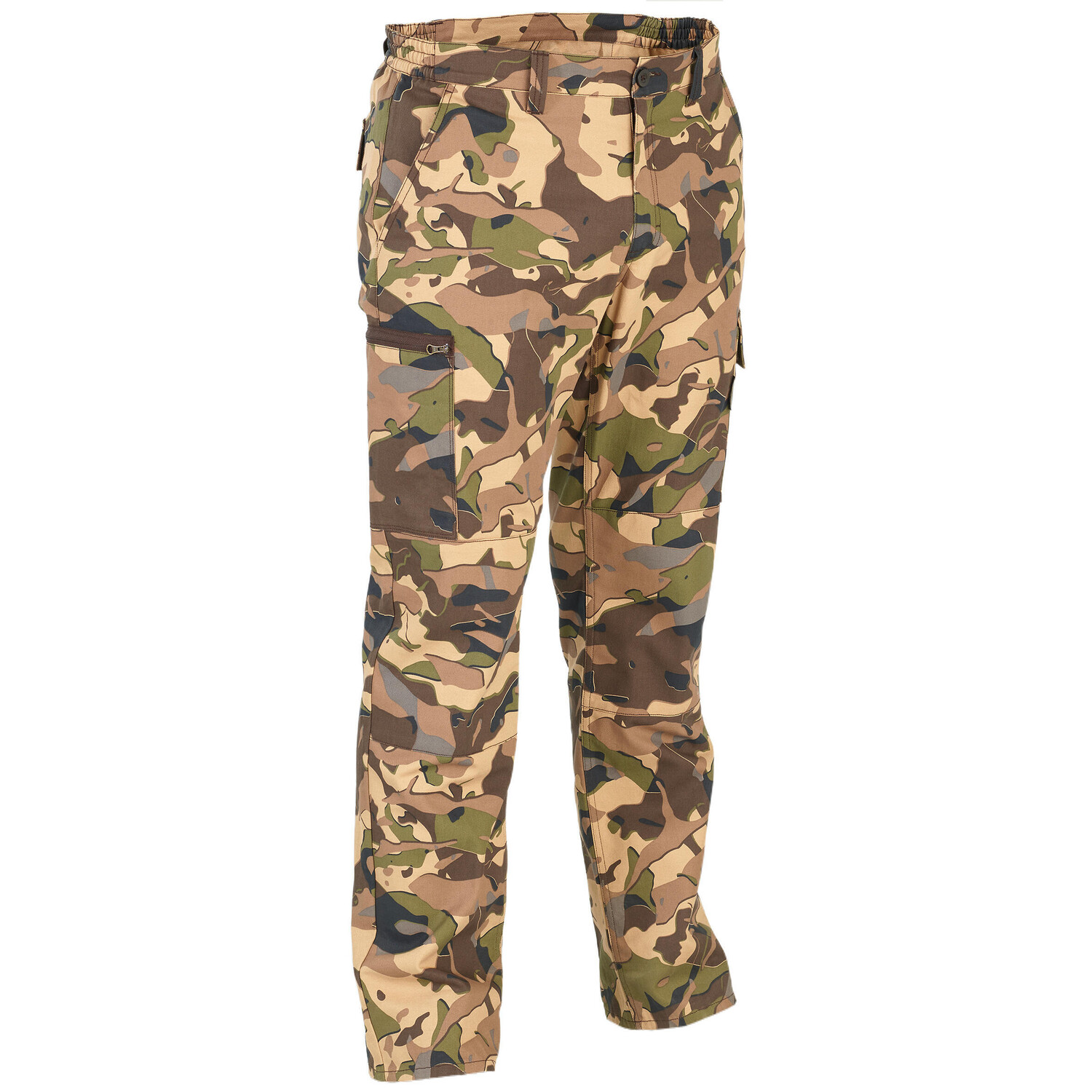 Брюки охотничьи Regular Steppe 300 Camouflage Woodland коричневые SOLOGNAC, коричневый
Брюки охотничьи Regular Steppe 300 Camouflage Woodland коричневые SOLOGNAC, коричневый