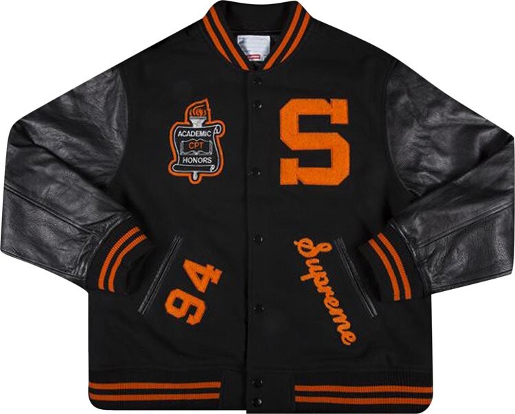 Куртка Supreme Team Varsity Jacket 'Black', черный
Куртка Supreme Team Varsity Jacket 'Black', черный