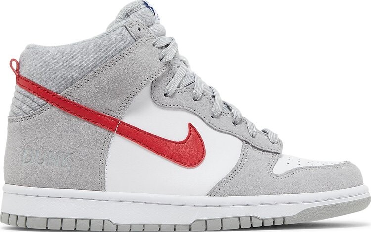 Кроссовки Nike Dunk High SE GS 'Athletic Club - Light Smoke Grey Gym Red', серый
Кроссовки Nike Dunk High SE GS 'Athletic Club - Light Smoke Grey Gym Red', серый