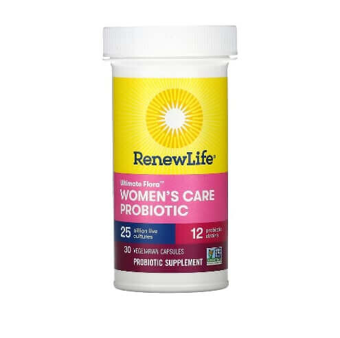 Пробиотик Women's Care для женского здоровья, 30 капсул, Renew Life
Пробиотик Women's Care для женского здоровья, 30 капсул, Renew Life